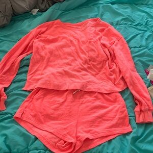 Aerie Endless Summer set Tropadelic Pink Medium